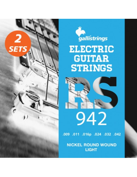 GALLI RS942DS DOPPIA Muta ch. el. - RS nickel electric - Light 9-11-16-24-32-42 - Confezionate e sigillate in atmosfera protett