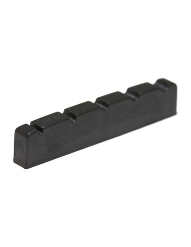 Graphtech Capotasto in Black Tusq con sedi per basso 5 corde - Serie Black Tusq XL - Lunghezza: 44,83mm - Spessore: 4,75mm - Al