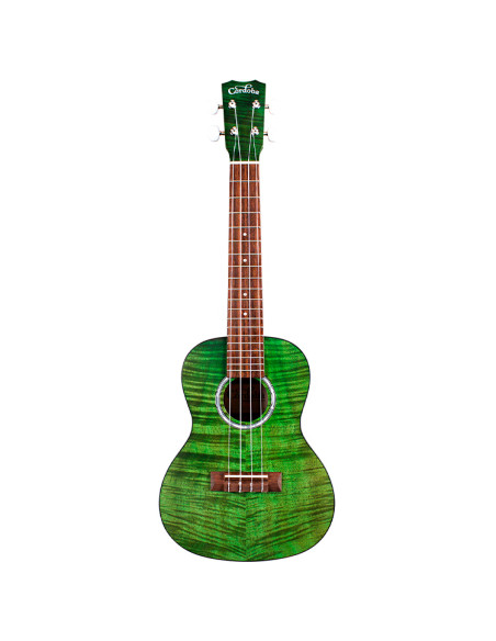 CORDOBA 15CFM Jade Green - Ukulele Concerto - Serie Ukulele 15 All Mahogany