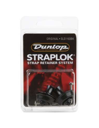 DUNLOP - SLS1103BK STRAPLOK ORIGINAL STRAP RETAINER
