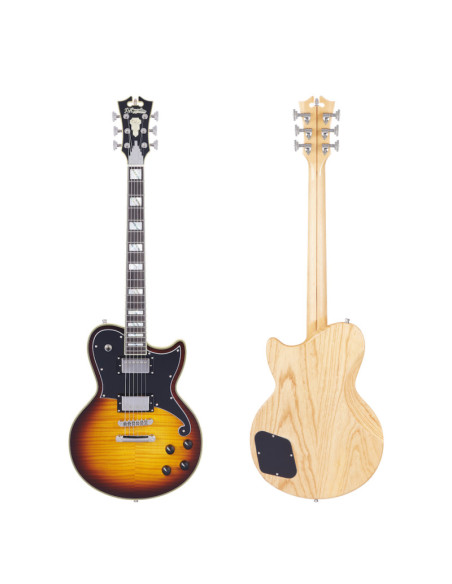 D'ANGELICO DELUXE ATLANTIC Vintage Sunburst