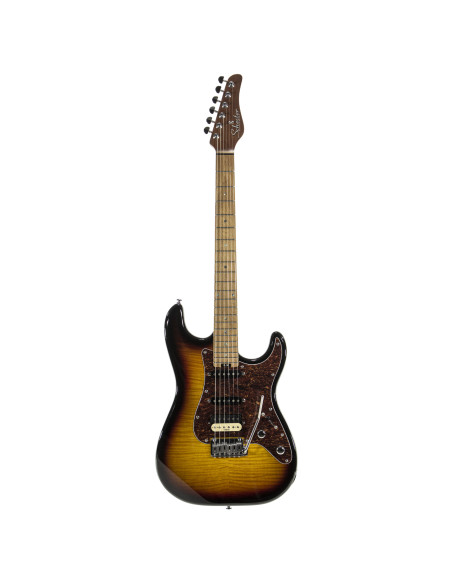 SCHECTER TRADITIONAL R66 ELITE VINTAGE H/S/S Colore: 3 tone sunburst