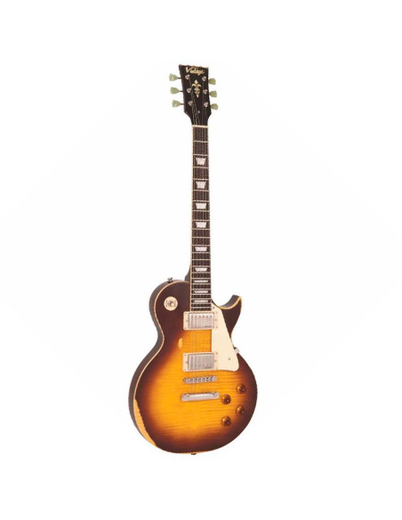 VINTAGE V100 ICON DISTRESSED TOBACCO SUNBURST