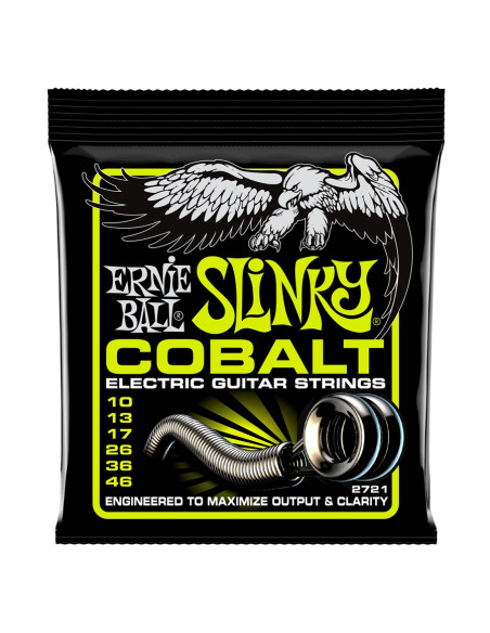 ERNIE BALL - 2721 COBALT REGULAR SLINKY 10-46