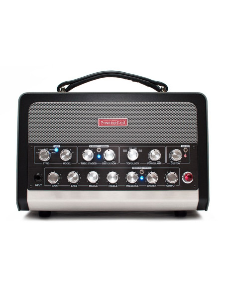 POSITIVE GRID BIAS Testata per Chitarra/Basso formato Testata Lunchbox Finale di potenza in Classe D 600 watt RMS @ 8 Ohm -