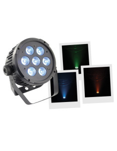 BOOMTONE LEDPAR 7x10W 5in1 - 7 x 10 W 5-in-1 LED...
