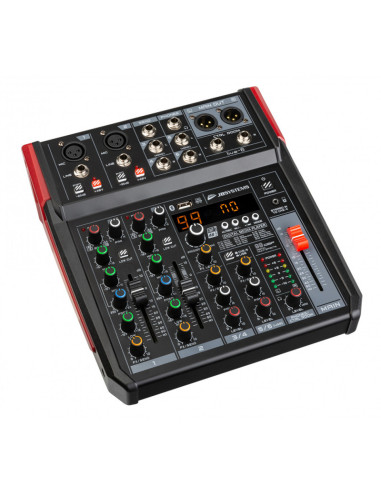 JB SYSTEM LIVE-6 - Compact 6 channel PA mixer