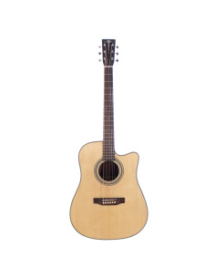 TOKAI CE66CE Dreadnought cutaway elettrificata natural
