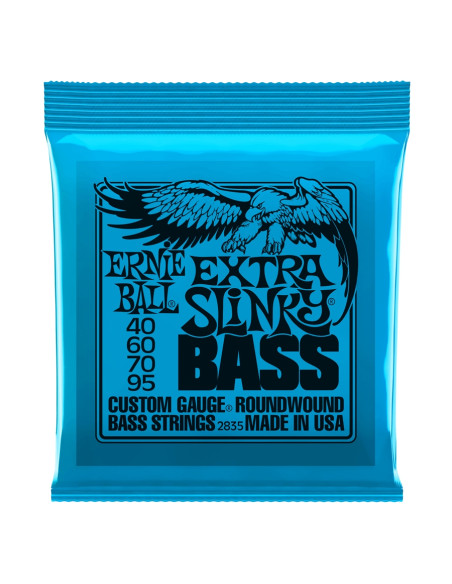 ERNIE BALL - 2835 NICKEL WOUND EXTRA SLINKY 40-95