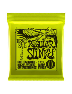 ERNIE BALL 2221 NICKEL WOUND REGULAR SLINKY 10-46