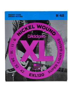 D'ADDARIO EXL120 Scalatura 9-42