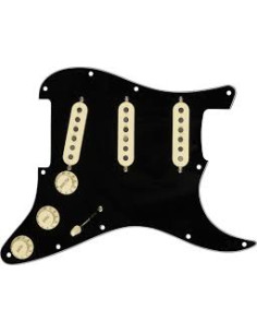 FENDER Pre-Wired Strat PickGuard SSS FAT '50 BWB