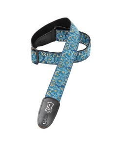 LEVY'S - M8AS-BLU TRACOLLA IN JACQUARD BLUE CON RETRO IN...