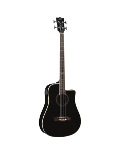 Eko Guitars - NXT Bass B100ce See Through Black