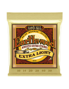 ERNIE BALL EARTHWOOD Scalatura 10-50 Bronzo