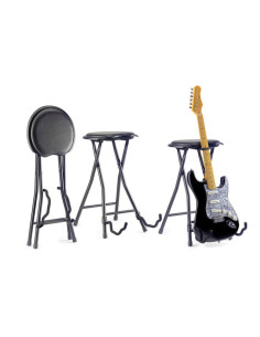 GIST 300 STAGG Sgabello per Chitarrista con Reggichitarra...