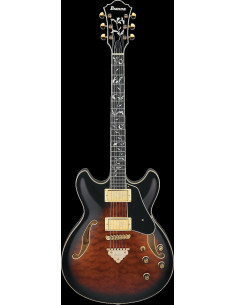 Ibanez AS93QMSPDBS Brown Sunburst