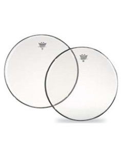 REMO AMBASSADOR TRASPARENTI  per tom e timpano 14" cm.