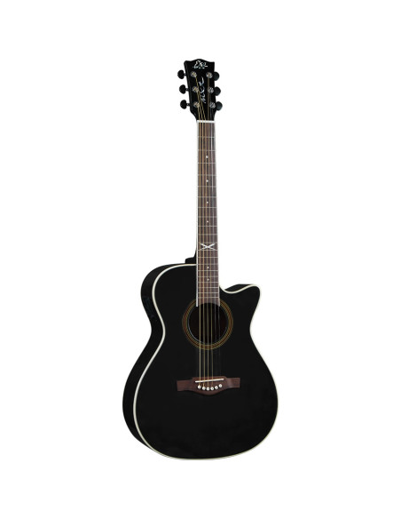 Eko Guitars - NXT A100ce See Through Black
