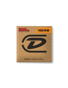 Dunlop - DAB1048 Acoustic 80/20 Bronze, Extra Light Set/6