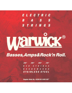 WARWICK RED LABEL 45-105 PER BASSO IV CORDE