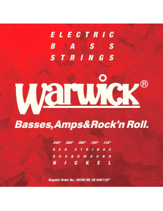 WARWICK Red Label Basso Elettrico 5 St 040-130 Nickel