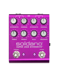 SOLDANO  Slo Pedal Plus LTD Purple SUPER LEAD OVERDRIVE