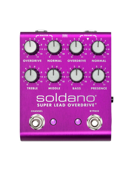 SOLDANO  Slo Pedal Plus LTD Purple SUPER LEAD OVERDRIVE