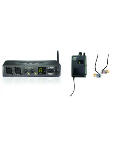 JTS Sistema UHF PLL wireless In Ear Monitor SIEM-2T