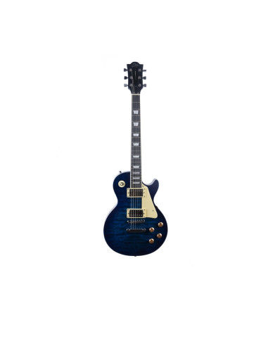 Eko Guitars  LS300 Quilted Blue