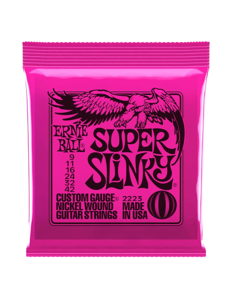 ERNIE BALL 2223 NICKEL WOUND SUPER SLINKY 9-42