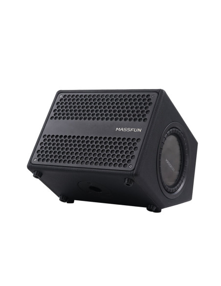 Music Cube M1 - Black - 200 W compact, portable outdoor performance loudspeaker designed for professional performers