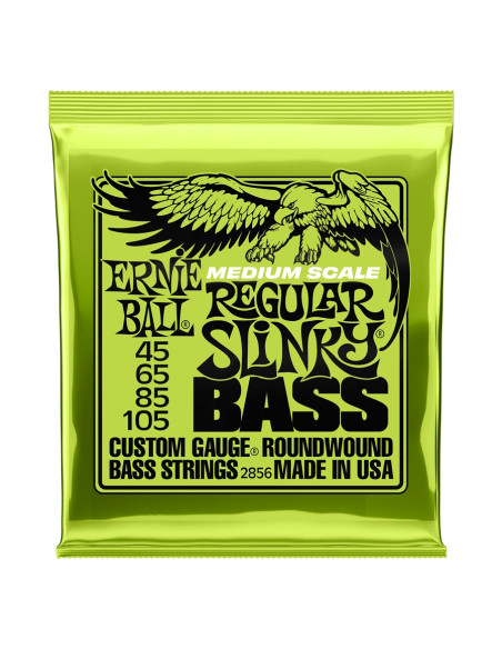 Ernie Ball - 2856 Regular Slinky Nickel Wound Medium Scale 45/105