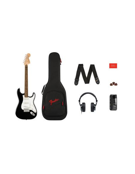Squier Beginner PacksAffinity Series® Stratocaster® Mustang™ Micro Pack