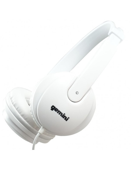 Gemini DJX200 Cuffie Stereo Bianco