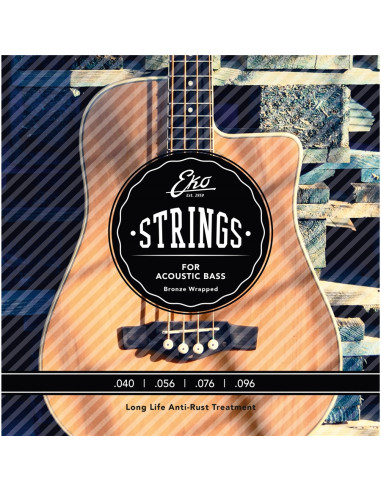 EKO GUITARS - Corde Basso Acustico Bronze 40-96...