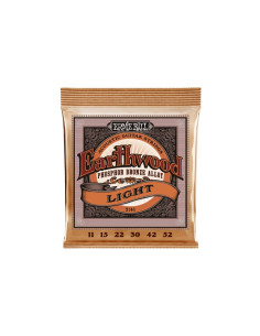 ERNIE BALL 2148 EARTHWOOD PHOSPHOR BRONZE LIGHT 11-52