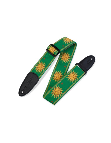 Levy's MPJG-SUN-GRN Tracolla in tessuto Sun Motif