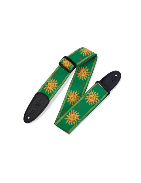 Levy's MPJG-SUN-GRN Tracolla in tessuto Sun Motif