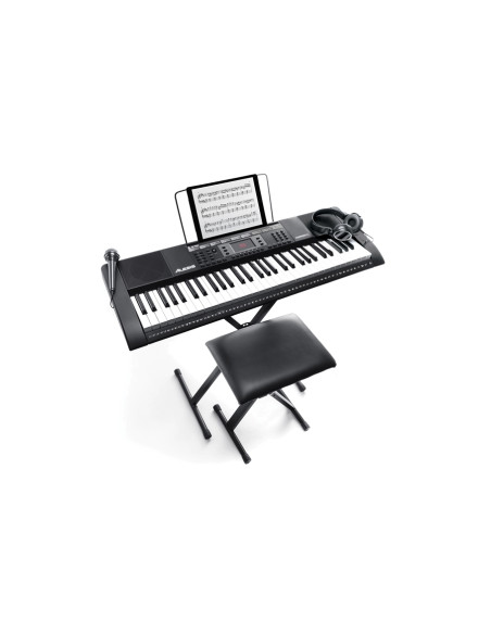 Alesis Harmony 61 Tastiera 61 Tasti con Supporto, Panchetta e Accessori