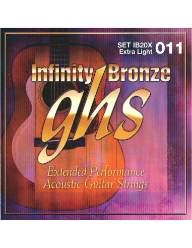 GHS Infinity Bronze Acustica 6 St 011-050