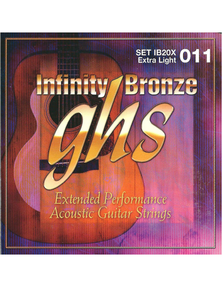 GHS Infinity Bronze Acustica 6 St 011-050