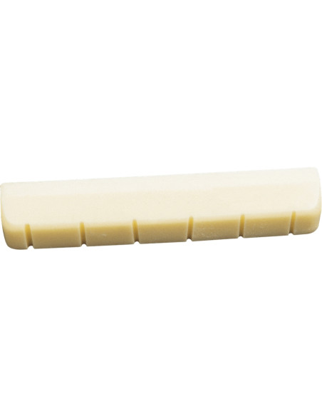 YELLOW PARTS EZ1450 capotasto  plastica di colore avorio per chitarra classica.