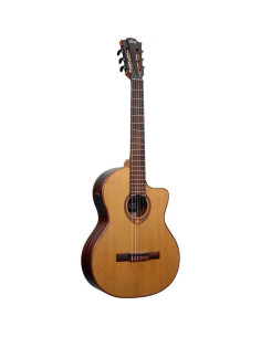 LAG GUITARS OC118CE Chitarra Classica 4/4 Cutaway EQ