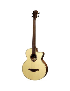 LAG GUITARS T177BCE Basso Acustico Jumbo Cutaway EQ