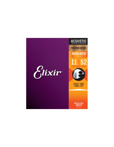ELIXIR 16027 Scalatura 11-52 Custom Light...