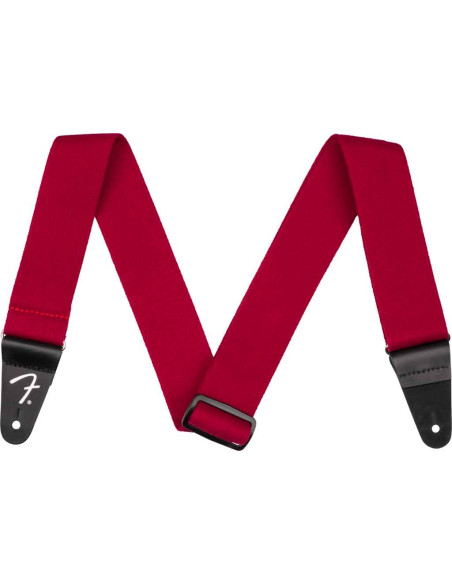 FENDER Tracolle Supersoft Strap, Maroon, 2"