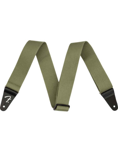 FENDER Tracolle Supersoft Strap, Olive, 2"