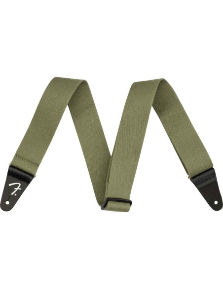 FENDER Tracolle Supersoft Strap, Olive, 2"