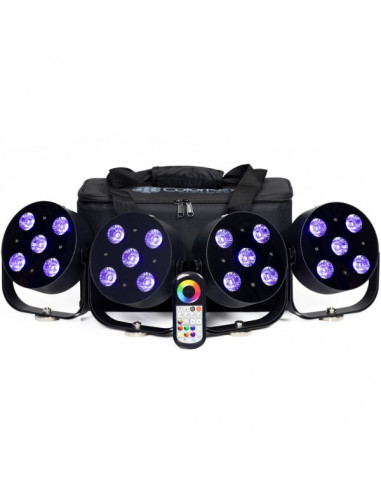 COLORKEY MOBILE PAR HEX 5 BUNDLE DA 4 CON BORSA